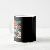Mug Summerween Skeleton Beach Halloween Art tropical 1 (Devant gauche)