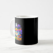Mug Summerween Skeleton Ghost Beach Drôle Éffrayant Ha (Devant gauche)