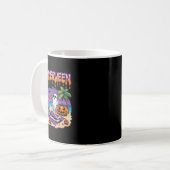 Mug Summerween Skeleton Ghost Beach Drôle Éffrayant Ha (Devant gauche)