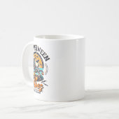Mug Summerween Squelette Éffrayante année ronde Hallo (Devant gauche)
