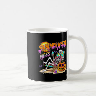 Mug Summerween Vibes Skeleton Citrouille Vacances Éffr