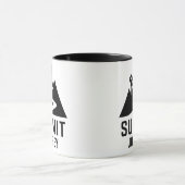 Mug Summit Journey Mountain Climber Design (Centre)