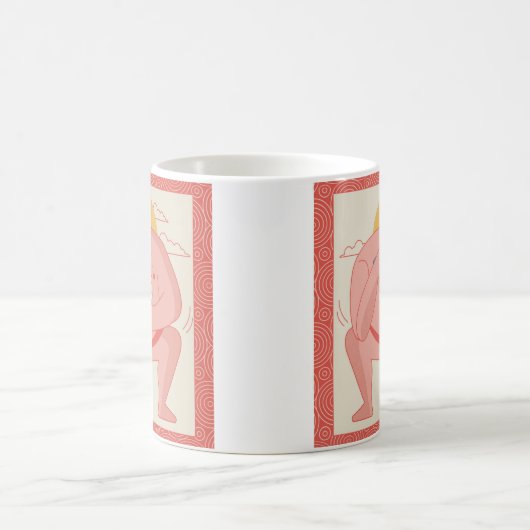 Mug Sumo manger Ramen (Centre)