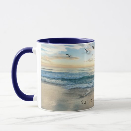 Mug Sun. Ciel. Mer. Sable (Gauche)