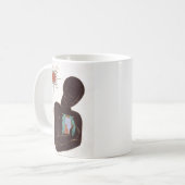 Mug Sun coloré simple étreinte (Devant gauche)