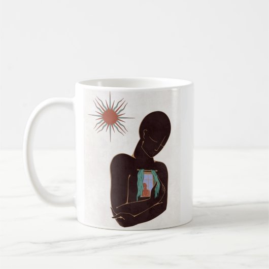 Mug Sun coloré simple étreinte (Gauche)