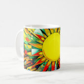 Mug Sun En Abstrait 910 (Devant gauche)