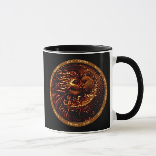 Mug Sun, lune, cadeaux de baiser (Droite)