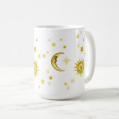 Mug Sun, lune et étoiles (Devant droit)