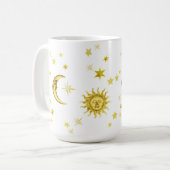 Mug Sun, lune et étoiles (Devant gauche)