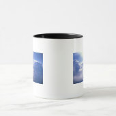 Mug Sun shinning par des nuages (Centre)