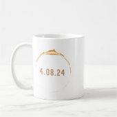 Mug Sun Total Solar Eclipse 2024 Totalité 8 avril Femm (Gauche)