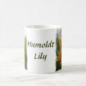Mug Sunburst de Humboldt Lilies sur blanc (Centre)