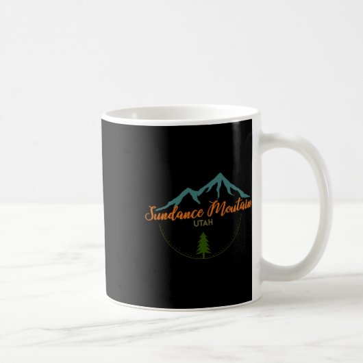 Mug Sundance Mountain Utah Adventure Ski Snowboard (Droite)