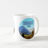 Mug Sundance Utah Mountains Vintage (Devant droit)