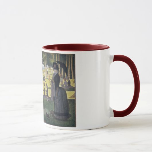 Mug "Sunday Afternoon" de Seurat (Droite)