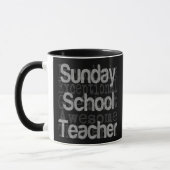 Mug Sunday School Teacher Extraordinaire (Gauche)