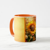 Mug Sunflower Art De William Morris (Devant gauche)