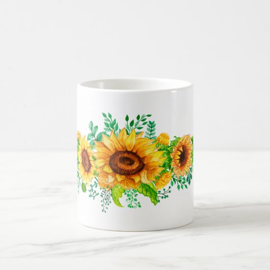 Mug Sunflower Bunch Graphic (Centre)