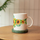 Mug Sunflower Bunch Graphic