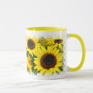 Mug Sunflower ensoleillée