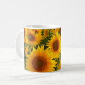 Mug Sunflower jaune (Devant gauche)