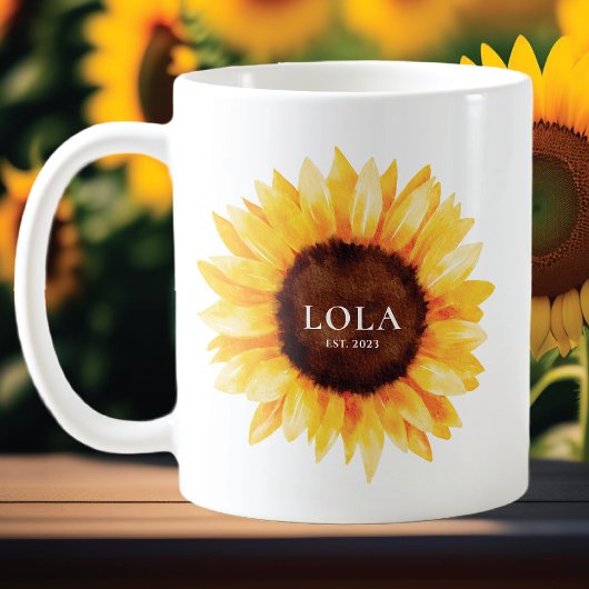 Mug Sunflower Lola