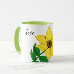 Mug Sunflower Love