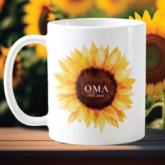 Mug Sunflower Oma