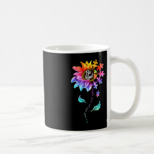 Mug Sunflower Sensibilisation sur l'autisme Be Kind Pu