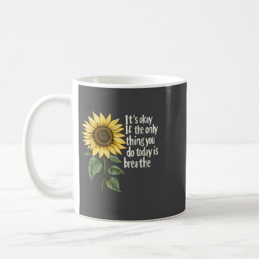 Mug Sunflower Suicide Awareness  (Gauche)