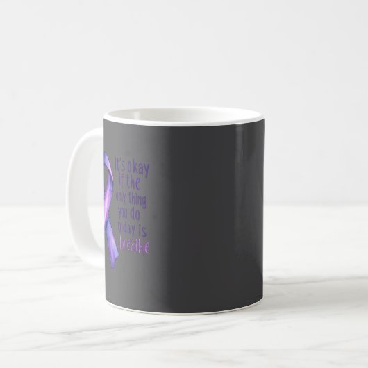 Mug Sunflower Suicide Awareness  (Devant gauche)