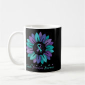 Mug Sunflower Suicide Prevention Awareness Month (Gauche)