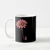 Mug Sunflower Warrior Pink Ribbon Cancer du sein Prix (Gauche)