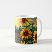Mug Sunflowers (Devant droit)