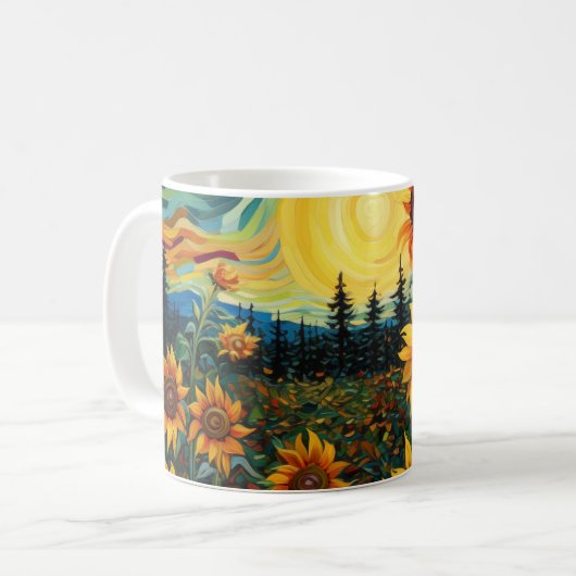 Mug Sunflowers (Devant gauche)