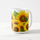 Mug Sunflowers (Devant droit)