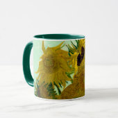 Mug Sunflowers dans Vase Van Gogh Art (Devant gauche)