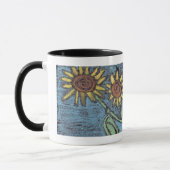 Mug Sunflowers Forever - Art pour enfants pour CHOC (Gauche)