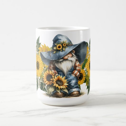 Mug Sunflowers Gnome (Centre)