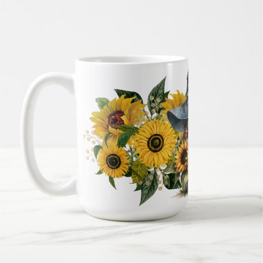 Mug Sunflowers Gnome (Gauche)