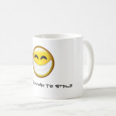 Mug Sunnah à sourire (Devant droit)