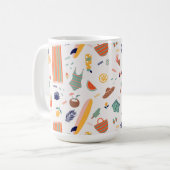 Mug Sunny Beach Fun Motif (Devant gauche)