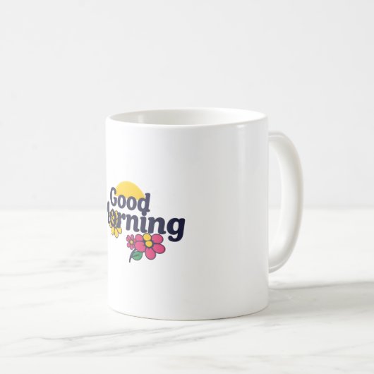 Mug Sunny Bloom Matin (Devant droit)