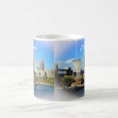Mug Sunny Cleveland River Skyline  (Centre)