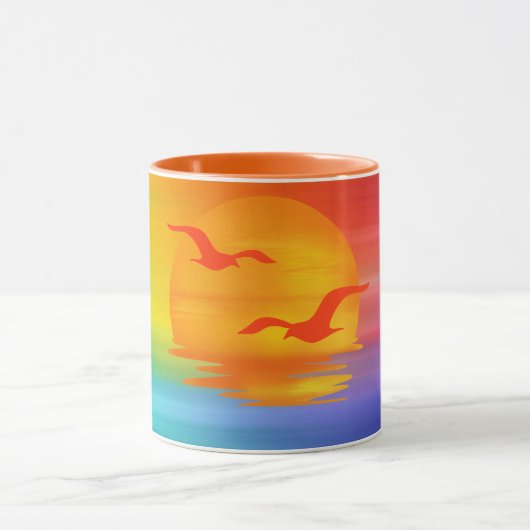 Mug Sunrise arc-en-ciel (Centre)