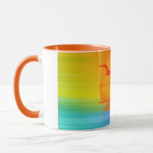 Mug Sunrise arc-en-ciel (Gauche)