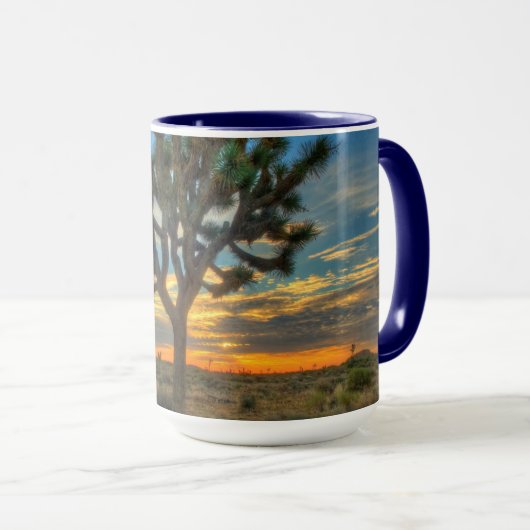 Mug Sunrise Du Parc National Joshua Tree (Devant droit)