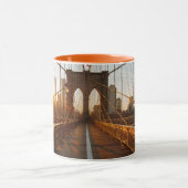 Mug Sunrise du pont Brooklyn de New York (Centre)
