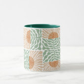 Mug Sunrise Glory Abstrait Floral (Centre)